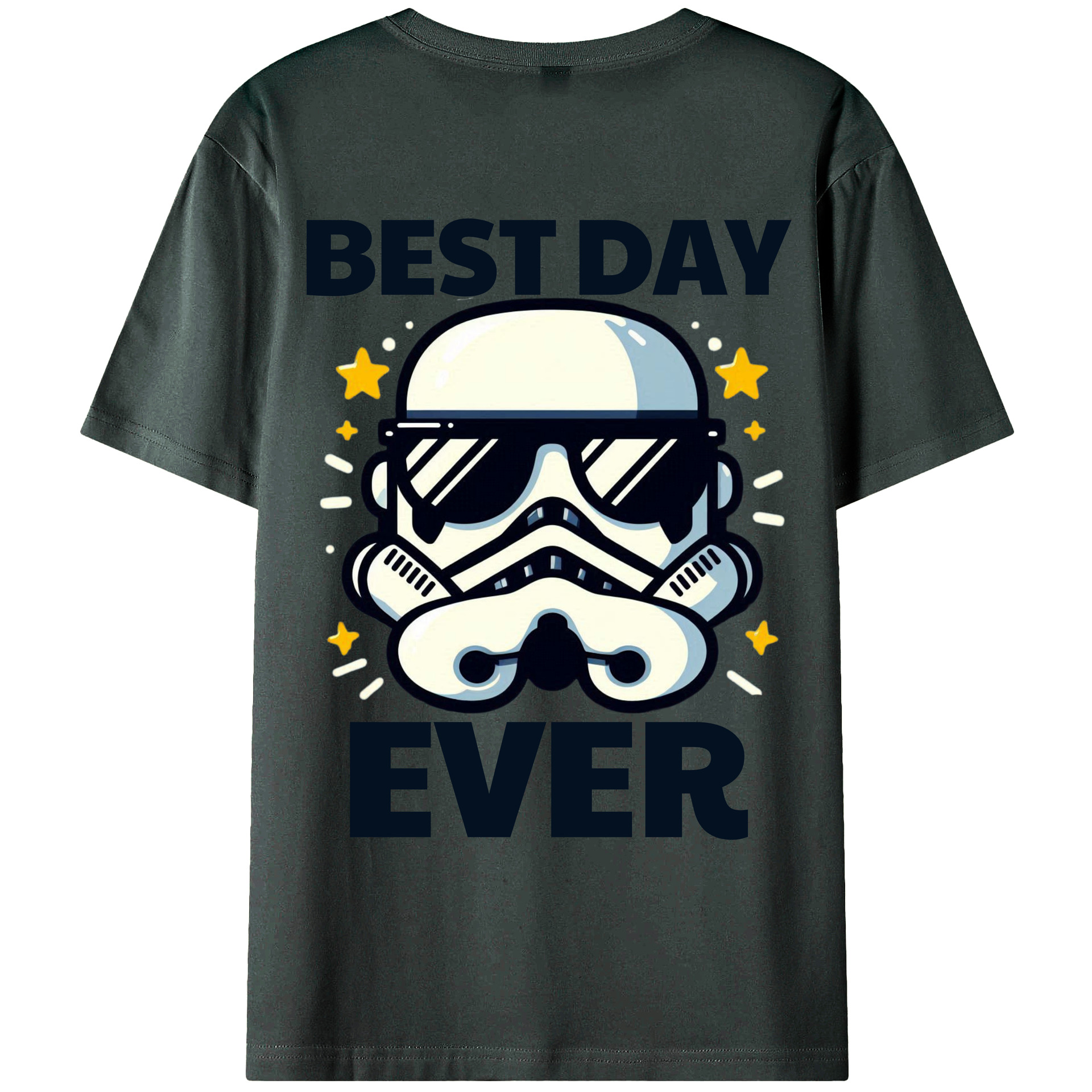 （画像用） スター・ウォーズ Star Wars 綿100％ メンズ半袖Tシャツ（バックプリント） 通気性